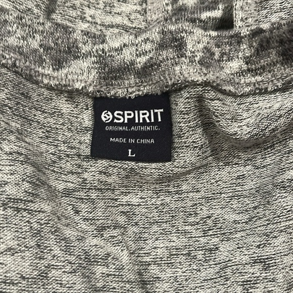 NWOT Spirit Jersey Brushed Leopard Print Pullover - Picture 8 of 9